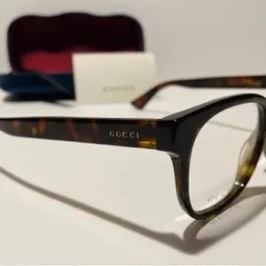 Gucci GG00050 Round Glasses For Women perfect for RX lenses Brand New Set Gucci GG1450O Cat Eye Glasses | Fashion Eyewear US main image 3